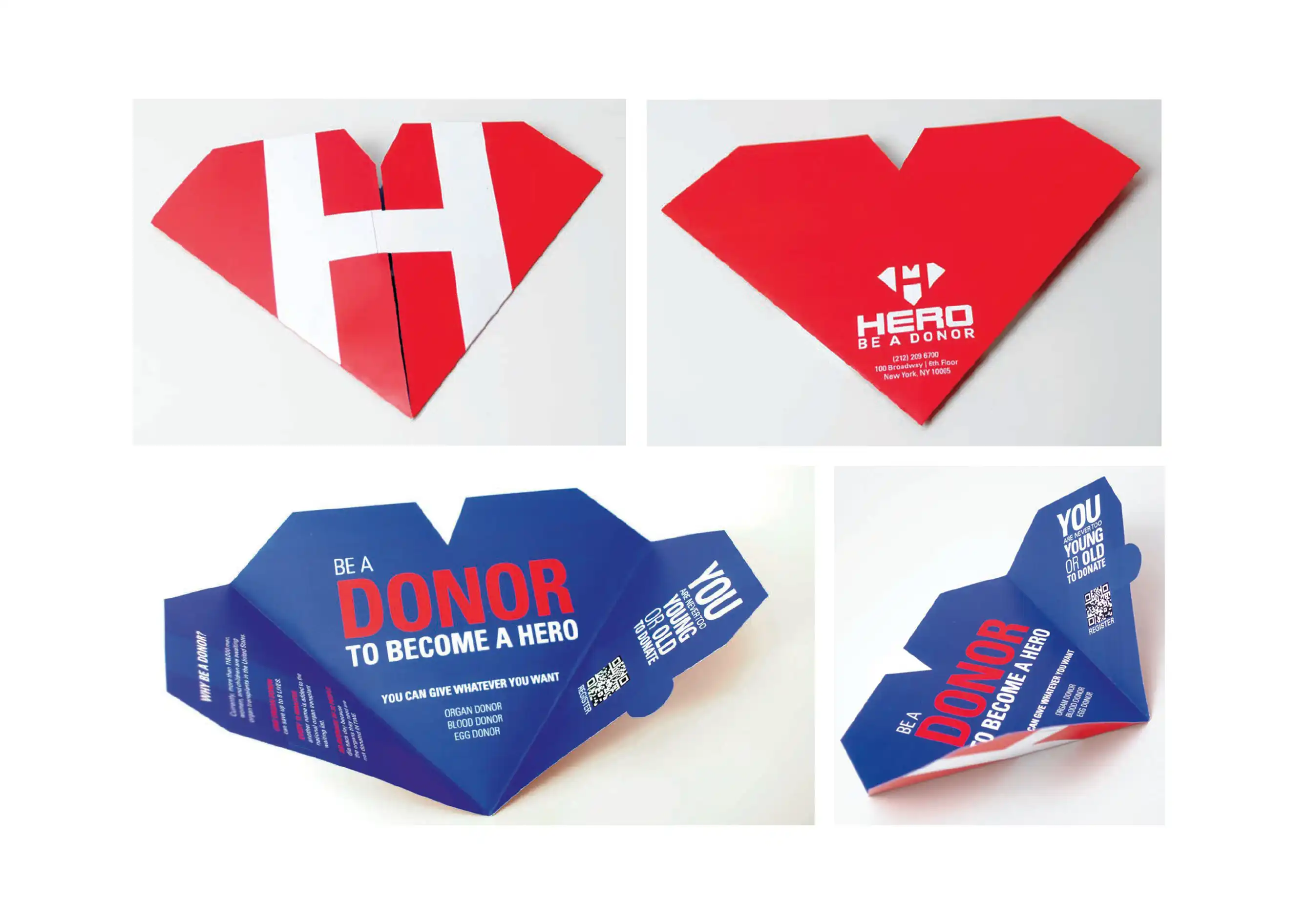Hero Be A Donor Flyer