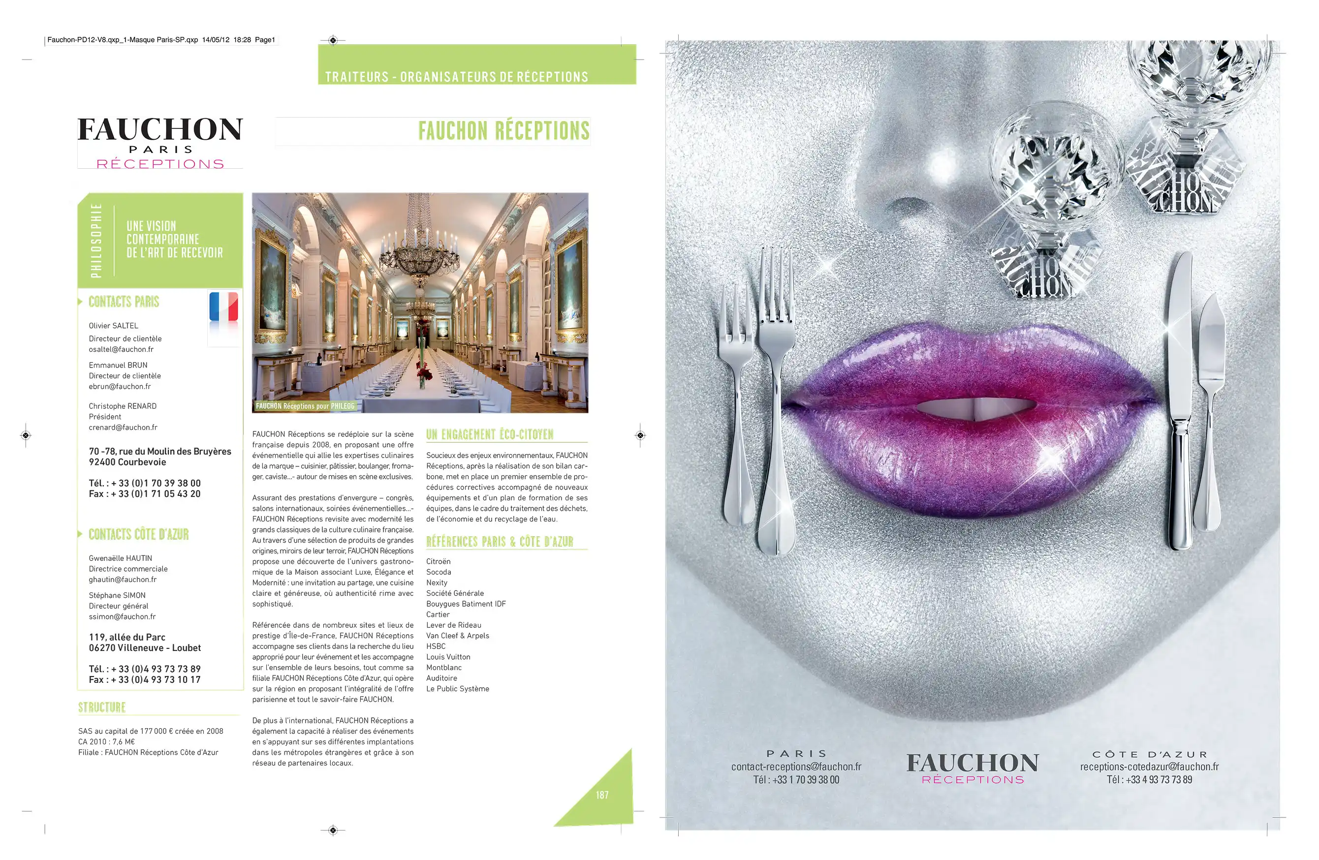 L’Événementiel inside directory mockup