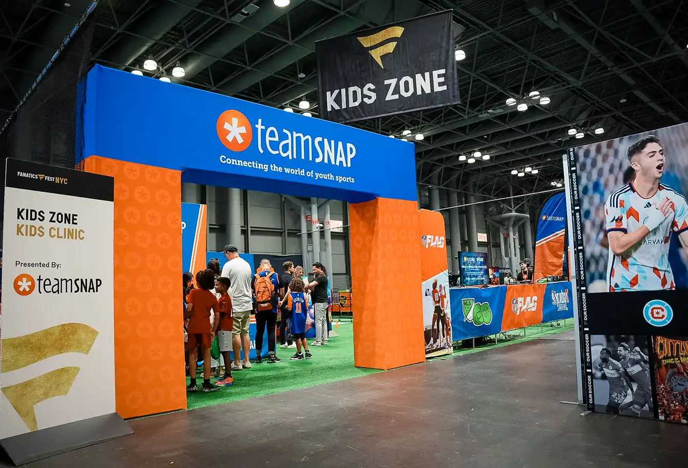 TeamSnap Entrance Booth